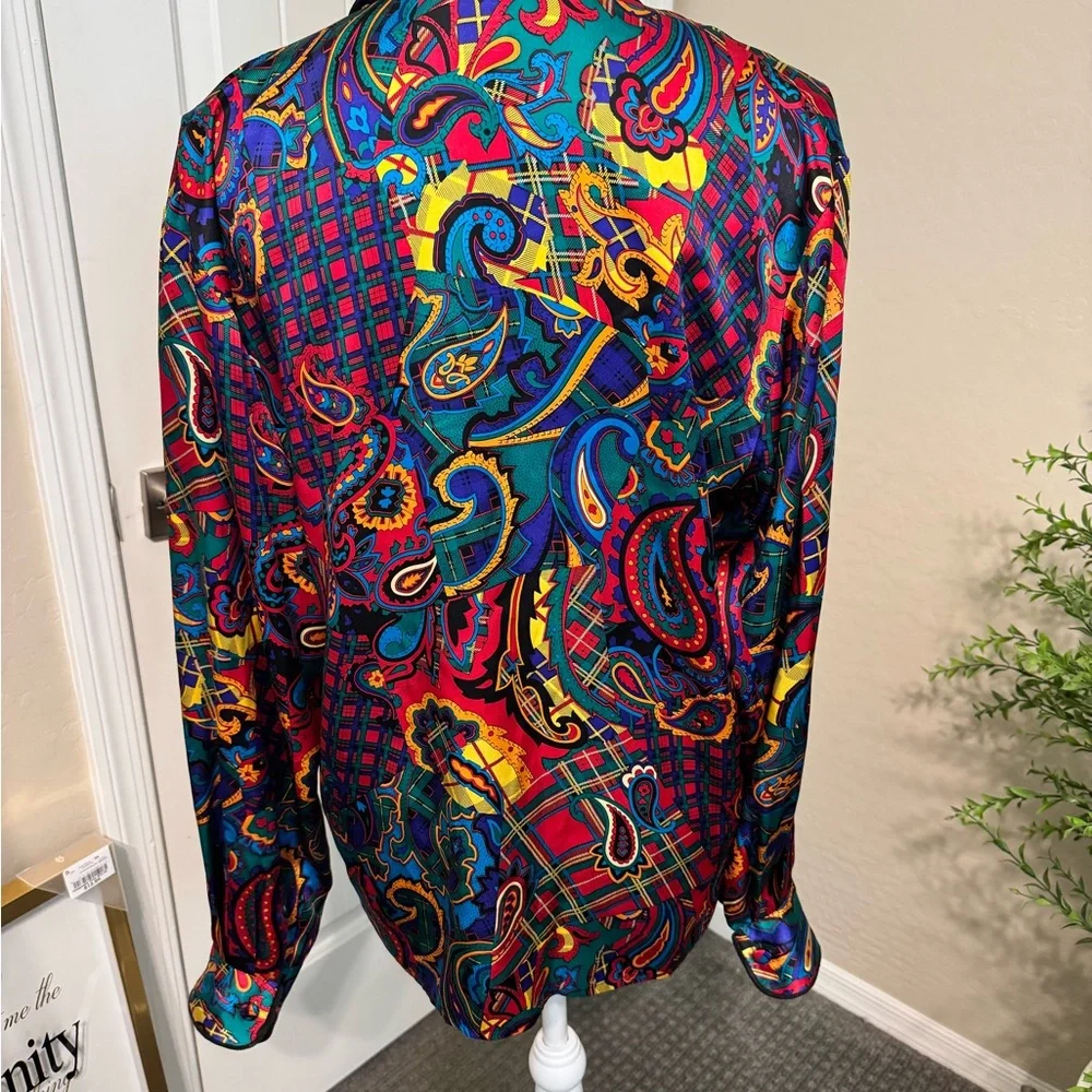 Nordstrom Multicolor Silk Blazer - Picture 2 of 6